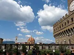 Вид с террасы Лоджии Ланци