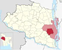 Уллахпара на карте