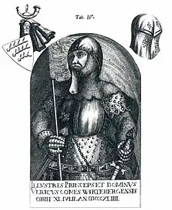 Иллюстрация из "Geschichte des Herzogthums Würtenberg unter der Regierung der Graven" (1767 г.)