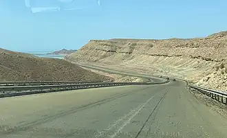 Горы Большой Балхан недалко от города Туркменбашы