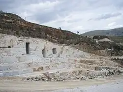 Мраморный карьер горы Пенделикон