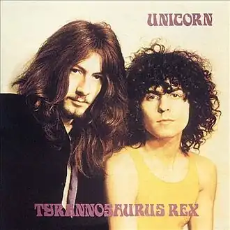 Обложка альбома Tyrannosaurus Rex «Unicorn» (1969)