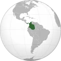 Соединённые Штаты Колумбии в 1863 году