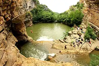 Каньон Мируша у четвёртого озера