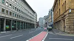 Вид от Торговой палаты (IHK) на восток