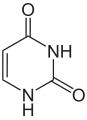 Структурная формула урацила