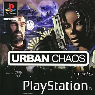 Европейская обложка PlayStation версии