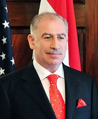 Осама ан-Наджейфи на встрече в Госдепартаменте США в 2011 году