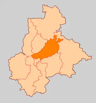 Утеховское сельское поселение на карте