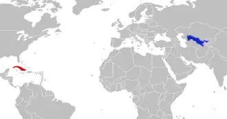 Куба и Узбекистан