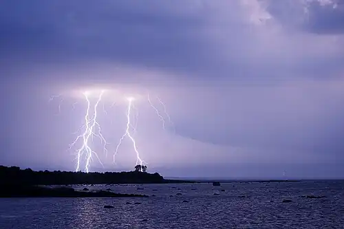 Гроза на острове Кумари