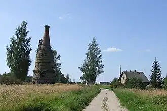 Печь для обжига извести вблизи Витини