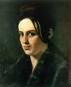 Портрет В. Н. Репниной  кисти Г. И. Псёл (1839)