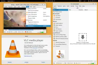 Скриншот программы VLC