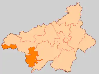 Верхнетроицкое сельское поселение на карте