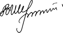 Изображение автографа