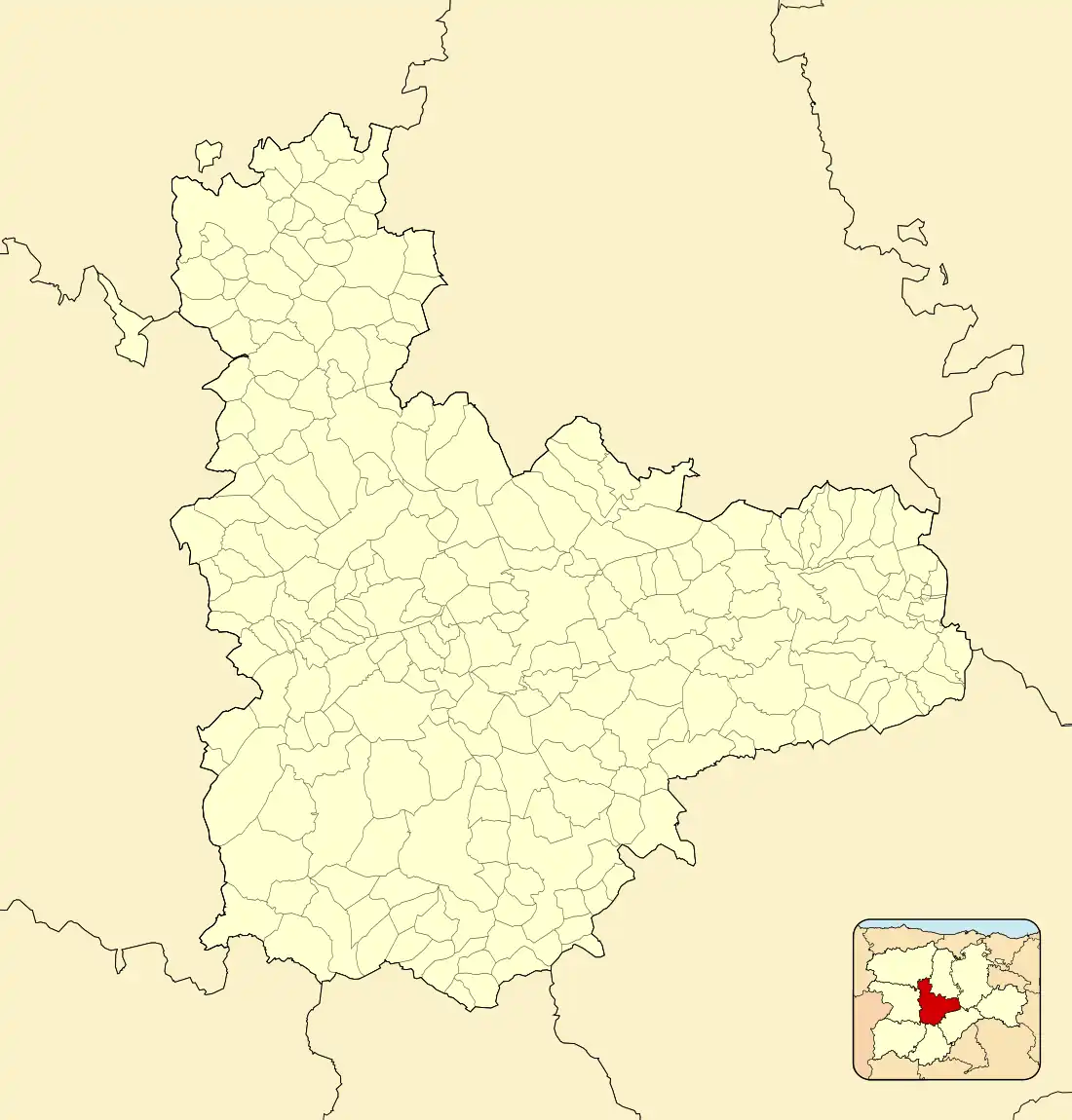 Вильябрахима на карте