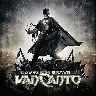 Обложка альбома Van Canto «Dawn of the Brave» (2014)