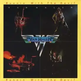 Обложка сингла Van Halen «Runnin’ with the Devil» (1978)