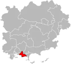 Ла-Гард на карте