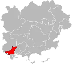 Ольюль на карте