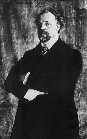 На портрете кисти С. Малютина