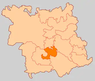 Васильковское сельское поселение на карте