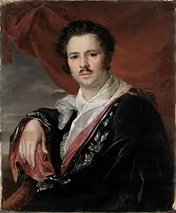 Художник В. А. Тропинин, 1821 год