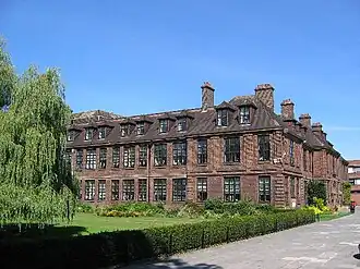 Университет Халла, здание Венн, где располагается администрация