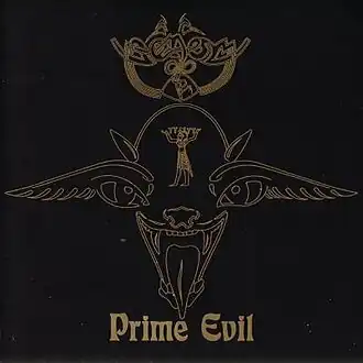 Обложка альбома группы Venom «Prime Evil» (1989)