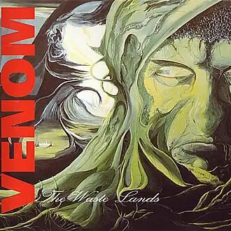 Обложка альбома Venom «The Waste Lands» (1992)