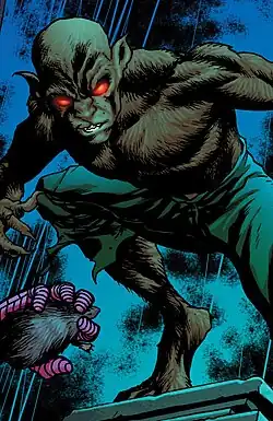 Паразит в комиксе Fear Itself: Spider-Man #1 (май, 2011)Художник — Майк МакКон.