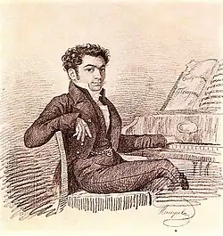 Портрет Алексея Николаевича Верстовского, 1830-е г.