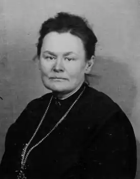 О. М. Весёлкина в 1918—1920 гг. — в бытность сотрудницей Румянцевского музея.