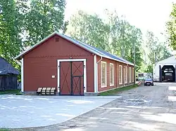 Вагонное депо в Виесите