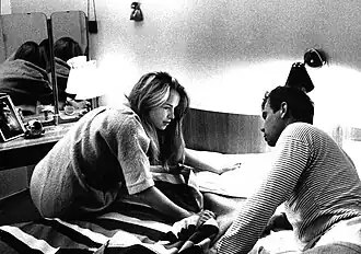 Эйя Поккинен в фильме Vihreä leski, реж. Яякко Паккисвиртта, 1968