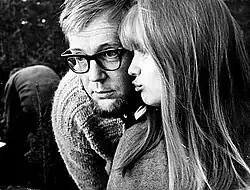 Вильгот Шёман с актрисой Леной Нюман