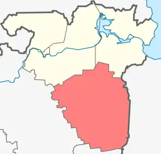 Винницкое сельское поселение на карте