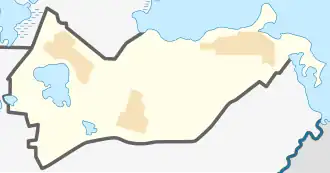 Висагинское самоуправление на карте