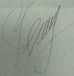 Изображение автографа