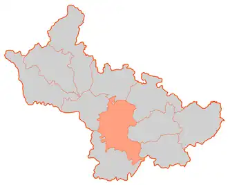 Полоцкий уезд на карте