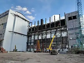 Монтаж котлоагрегата № 1