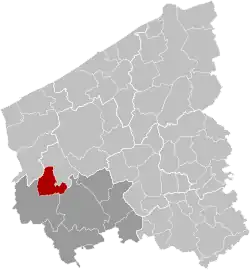 Расположение муниципалитета на карте провинции