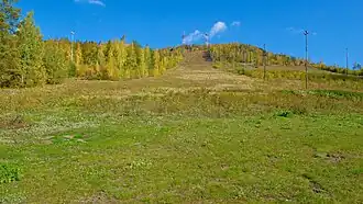 вид от подножия с юго-запада