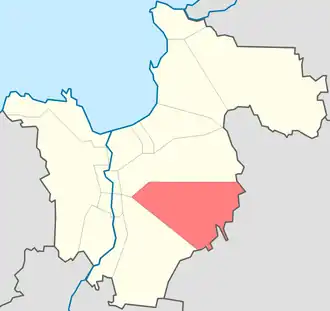 Хваловское сельское поселение на карте