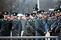 Сотрудники Народной полиции у Бранденбургских ворот, 1989
