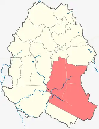 Изварское сельское поселение (упразднено) на карте