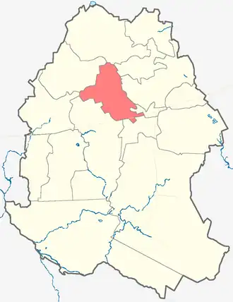 Терпилицкое сельское поселение (упразднено) на карте