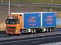 VOLVO FH13 в составе автопоезда.