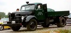 Volvo LV142 с газогенератором.